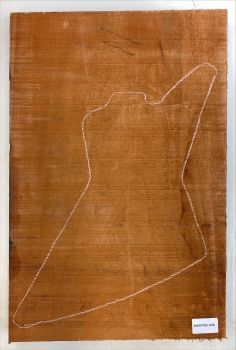 Body Honduras Mahagony, 1-pc. Explorer Size, Unique Piece #047